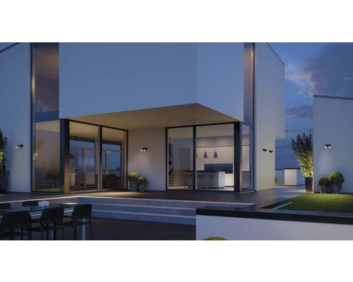 STEINEL LED Buitenspot Duo Met Sensor Antraciet 3 STEINEL LED Buitenspot Duo Met Sensor Antraciet - Afbeelding 3