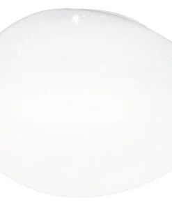 EGLO LED Plafonniere Sileras Ø 45 Cm Wit (incl. Afstandsbediening)