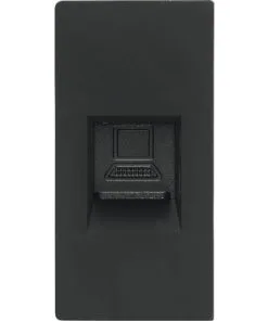 ONE TWO TOUCH UTP/LAN-aansluiting Zwart