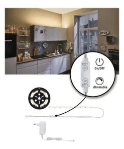 PAULMANN SimpLED Power LED-stripset Warmwit 150 Cm Wit Gecoat 15 PAULMANN SimpLED Power LED-stripset Warmwit 150 Cm Wit Gecoat -Binnenverlichting Verkoopwinkel DV 8 6858327 05 4c CH 20190522154751