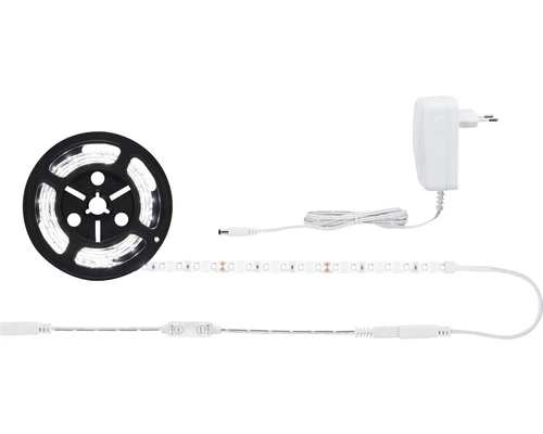 PAULMANN SimpLED Power LED-stripset Neutraalwit 150 Cm Wit Gecoat 3 PAULMANN SimpLED Power LED-stripset Neutraalwit 150 Cm Wit Gecoat - Afbeelding 3