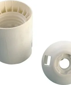 Fitting E27 Wit Met Gladde Mantel