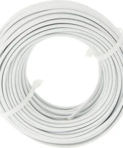Telefoon Installatiekabel Modulair 4x0,5 Mm² Wit 20 M