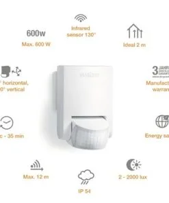 STEINEL Bewegingsmelder IS130-2 Wit 11 STEINEL Bewegingsmelder IS130-2 Wit -Binnenverlichting Verkoopwinkel DV 8 7507522 07 4c DE 20211109074800