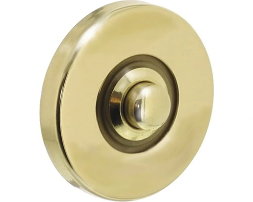 INTERSTEEL Beldrukker Rond ø 49,2 Mm Messing 1 INTERSTEEL Beldrukker Rond ø 49,2 Mm Messing