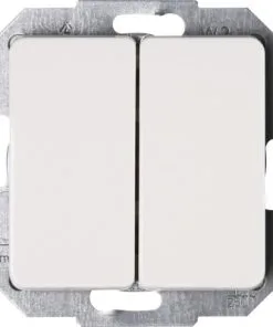 KOPP Milano Inbouw Basiselement Serieschakelaar Met Bedieningswipper Wit