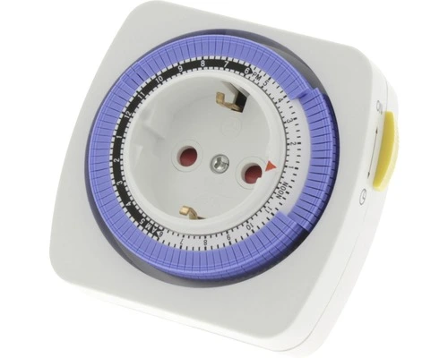 PROMAX Tijdschakelaar Mechanisch Met Dagprogramma 1 PROMAX Tijdschakelaar Mechanisch Met Dagprogramma