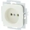 BUSCH-JAEGER Reflex Inbouw Wandcontactdoos (wcd) 1-voudig Polar Wit