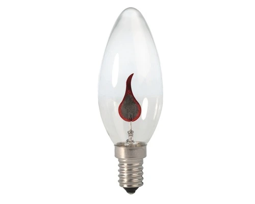 CALEX LED Filament Lamp E14/3W Kaarsvorm, Flakkerend 1 CALEX LED Filament Lamp E14/3W Kaarsvorm, Flakkerend