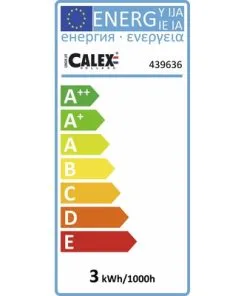 CALEX LED Filament Lamp E14/3W Kaarsvorm Tip, Flakkerend 5 CALEX LED Filament Lamp E14/3W Kaarsvorm Tip, Flakkerend -Binnenverlichting Verkoopwinkel DV 8 7740574 03 4c NL 20210204220217
