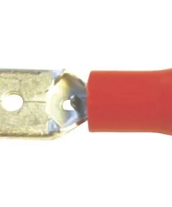 DRESSELHAUS Vlaksteektong Geïsoleerd 2,8x0,8 Mm Metaal/kunststof Rood, 100 Stuks