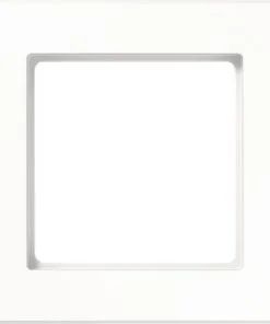 JUNG A500 Afdekraam 1-voudig Alpine Wit AC 581 WW