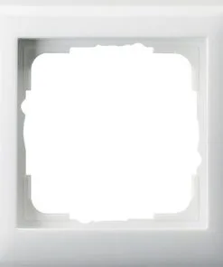 GIRA Standaard 55 Afdekraam 1-voudig Zuiverwit Glans