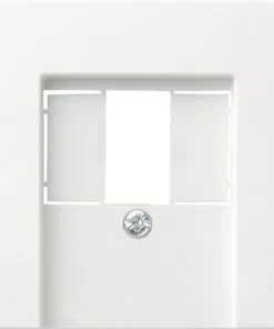 GIRA Standaard 55 Afdekplaat TAE/luidspreker Zuiverwit Glans