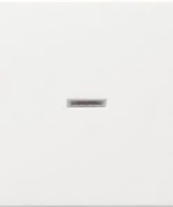 GIRA Standaard 55 Bedieningswipper Wissel Met Lens Zuiverwit Glans