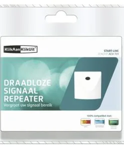KLIKAANKLIKUIT® Signaal Versterker AEX-701 Wit 7 KLIKAANKLIKUIT® Signaal Versterker AEX-701 Wit -Binnenverlichting Verkoopwinkel DV 8 7880050 04 4c NL 20170915193131
