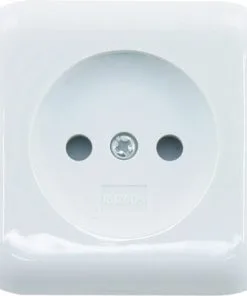 Opbouw Wandcontactdoos (wcd) 1-voudig Polar Wit