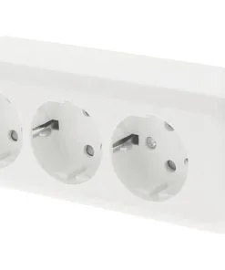 Opbouw Wandcontactdoos (wcd) RA 3-voudig Polar Wit