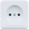 BERKER Opbouw Wandcontactdoos (wcd) 1-voudig Polarwit