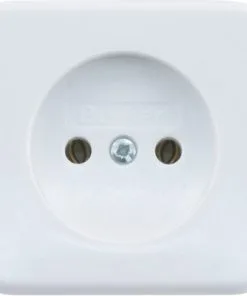 BERKER Opbouw Wandcontactdoos (wcd) 1-voudig Polarwit