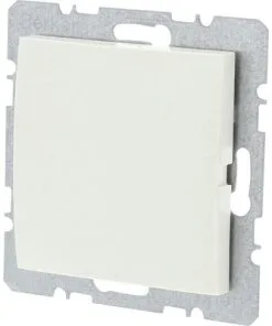 BERKER S1 Blindplaat Polarwit Glans