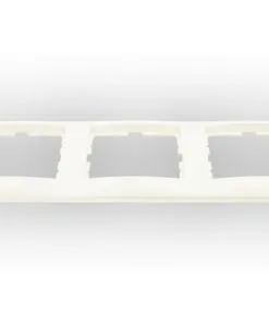 BERKER S1 Afdekraam 3-voudig Polarwit Glans