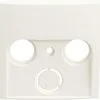 BERKER S1 Afdekplaat RTV Polarwit Glans