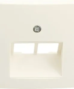 BERKER S1 Afdekplaat ISDN 2x 8-polig Polarwit Glans