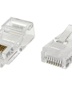 BLEIL RJ45 Stekker Transparant, 10 Stuks