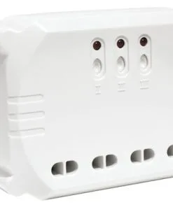 KLIKAANKLIKUIT® 3-in-1 Inbouw Schakelaar ACM-3500-3 Wit, Max. 3500 Watt