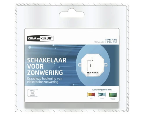 KLIKAANKLIKUIT® Jaloezieschakelaar ASUN-650 Wit 4 KLIKAANKLIKUIT® Jaloezieschakelaar ASUN-650 Wit - Afbeelding 4