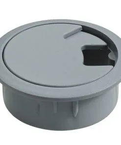 HETTICH Kabeldoorvoer Voor Bureau's 60/68 Mm, Kunststof Grijs, 1 Stuks