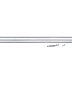 PAULMANN URail Basisset 3x100 Cm Chroom Mat