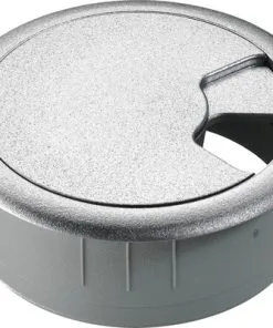 HETTICH Kabeldoorvoer, Kunststof Chroom, Ø 60 Mm