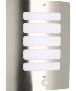 BRILLIANT Buitenlamp Todd Met Bewegingssensor RVS