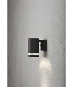 KONSTSMIDE Buitenlamp Modena Enkel Zwart (met Lichtrand)