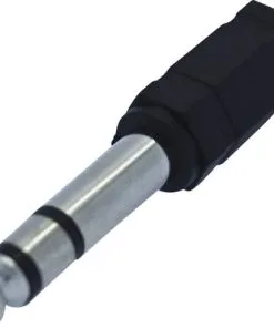 Bleil Adapter 1x Jack 6,3 Mm Naar 2x Mini-jack Bus 3,5mm