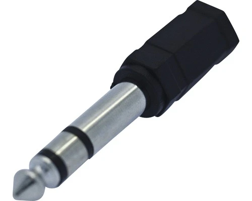 Bleil Adapter 1x Jack 6,3 Mm Naar 2x Mini-jack Bus 3,5mm 1 Bleil Adapter 1x Jack 6,3 Mm Naar 2x Mini-jack Bus 3,5mm
