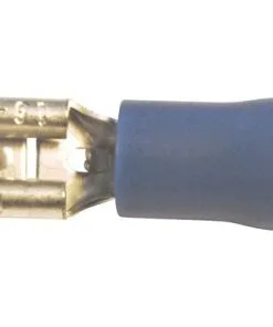 DRESSELHAUS Vlakstekker Huls 4,8 Mm Blauw, 100 Stuks