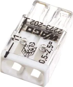 WAGO Lasklem Compact 2273-202, 100 Stuks