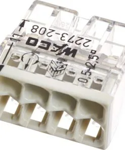 WAGO Lasklem Compact 2273-208, 50 Stuks