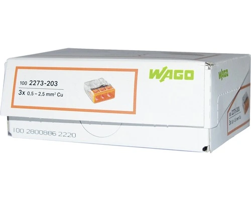 WAGO Lasklem Compact 2273-203, 100 Stuks 3 WAGO Lasklem Compact 2273-203, 100 Stuks - Afbeelding 3