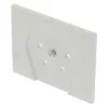 BERKER K1 Afdekplaat Voor KPN-aansluitdoos Polar Wit