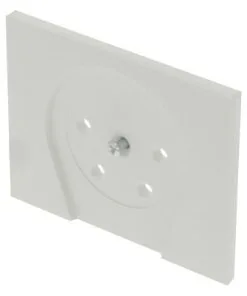 BERKER K1 Afdekplaat Voor KPN-aansluitdoos Polar Wit