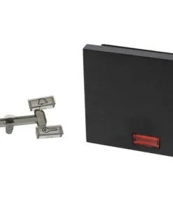 BERKER K1 Opzetwip Met Controlelampje Antraciet (wissel/kruis)