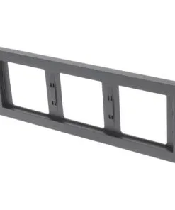 BERKER K1 Afdekraam 3-voudig Antraciet