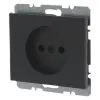 BERKER K1 Inbouw Wandcontactdoos (wcd) 1-voudig Antraciet