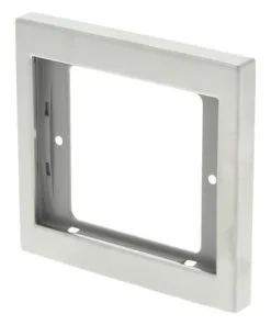 BERKER K5 Afdekraam 1-voudig RVS