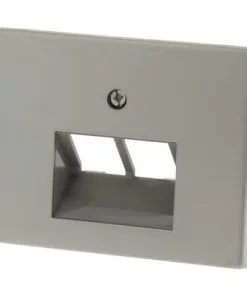 BERKER K5 Afdekplaat ISDN 2x 8-polig RVS