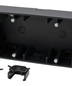 BERKER K1 Opbouwraam 2-voudig Antraciet